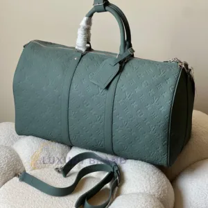 Louis Vuitton Keepall Bandouliere Taurillon Monogram | Luxury Travel Duffle Bag