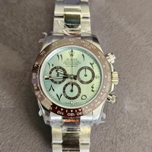 Rolex Daytona Platinum Ice Blue Arabic - Luxury Master Copy Dubai